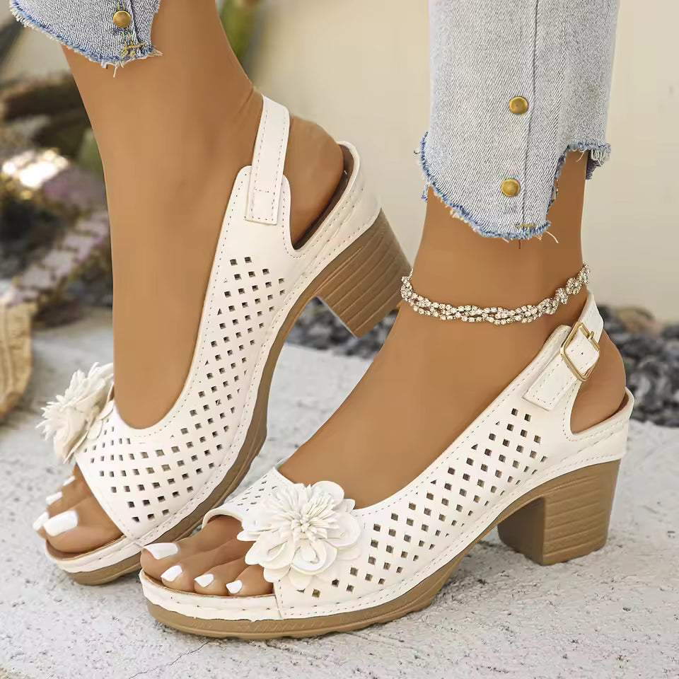 Podiflex Grace – Classic Retro Slip-on Comfortable High Heels
